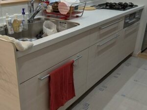 静岡キッチン取付け隊　食洗機の無理やりリフォーム術　施工前
